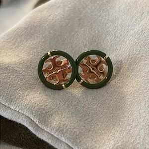 Tory Burch Logo Earring